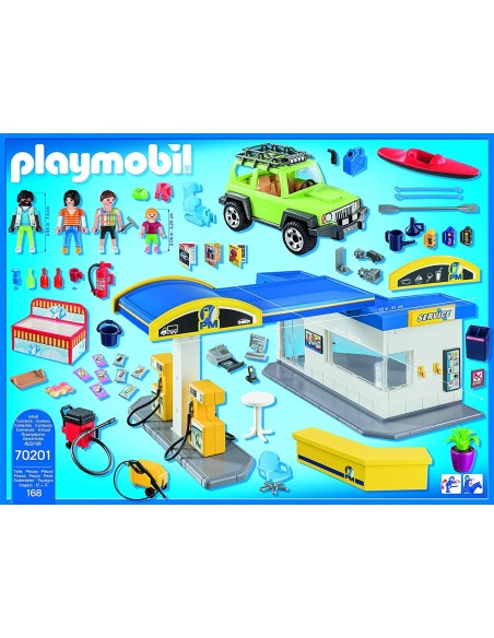 PlayMobil City life 70201- Stazione di Servizio PLA70201 Playmobil | Futurartshop.com