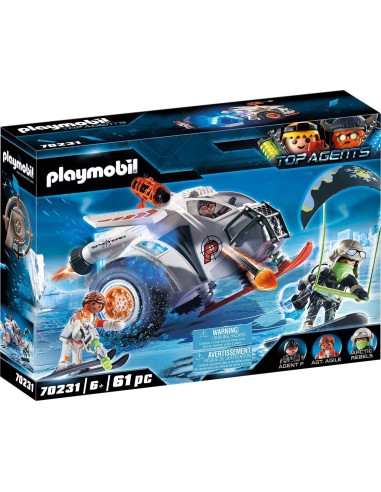 PlayMobil Top Agents 70231 - Slide Carrozata of the Spy Team PLA70231 Playmobil | Futurartshop.com