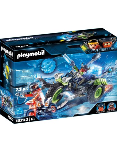 PlayMobil Top Agents 70232 - Motion By the Assault of the Rebels PLA70232 Playmobil | Futurartshop.com