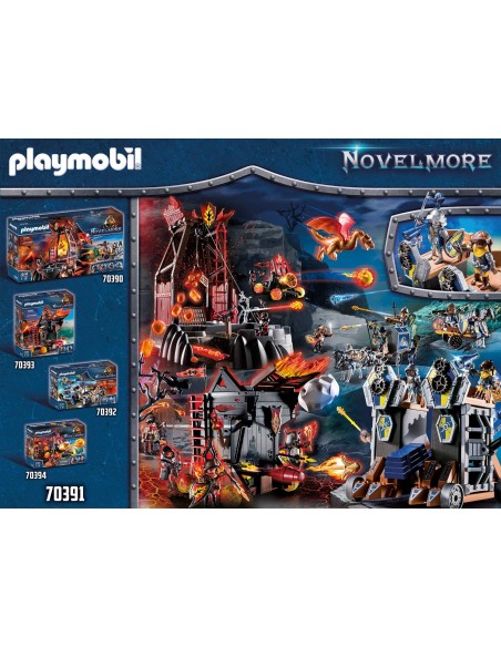 PlayMobil Novelmore 70391 - Catapulta mobile di Novelmore PLA70391 Playmobil-Futurartshop.com