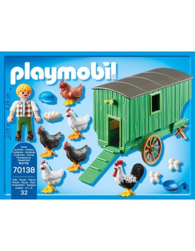 PlayMobil Country-70138 - Chicken Coop PLA70138 Playmobil | Futurartshop.com