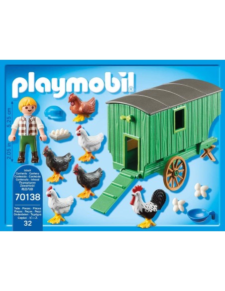 PlayMobil Country-70138 - Chicken Coop PLA70138 Playmobil | Futurartshop.com