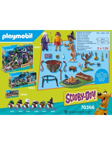 PlayMobil Scooby-Doo 70366 - Calderone della Strega PLA70366 Playmobil | Futurartshop.com