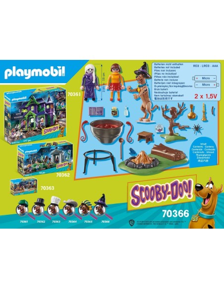 PlayMobil Scooby-Doo 70366 - Cauldron of the Witch PLA70366 Playmobil | Futurartshop.com