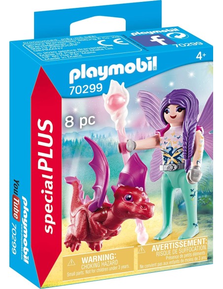 Playmobil 70299 - Fairy with Baby Dragon PLA70299 Playmobil | Futurartshop.com