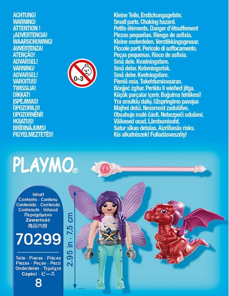 Playmobil 70299 - Hada con el Bebé Dragón PLA70299 Playmobil- Futurartshop.com
