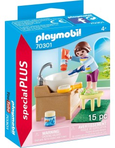 PlayMobil 70301- Bambina con Spazzola PLA70301 Playmobil | Futurartshop.com