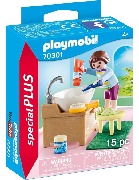 PlayMobil 70301- Bambina con Spazzola PLA70301 Playmobil | Futurartshop.com