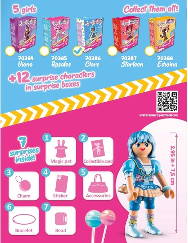 PlayMobil EverDreamerz 70386 - Clare PLA70386 Playmobil | Futurartshop.com