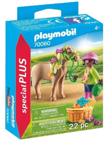 PlayMobil 70060 - little Girl with Pony PLA70060 Playmobil | Futurartshop.com