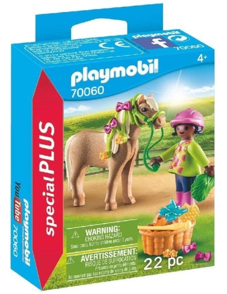 PlayMobil 70060 - Bambina con Pony PLA70060 Playmobil | Futurartshop.com