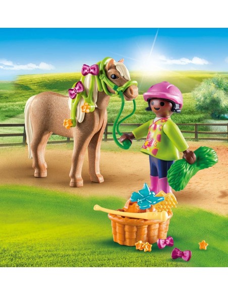 PlayMobil 70060 - little Girl with Pony PLA70060 Playmobil | Futurartshop.com