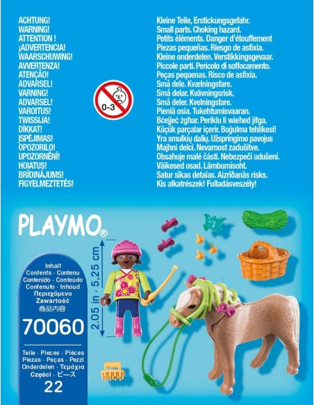 PlayMobil 70060 - Bambina con Pony PLA70060 Playmobil | Futurartshop.com