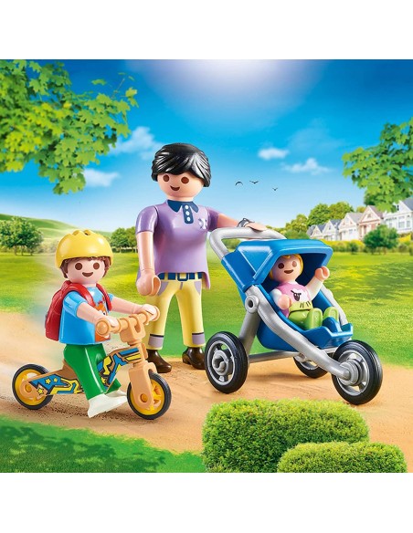 PlayMobil City Life 70284 - Mamma con Bambini PLA70284 Playmobil | Futurartshop.com