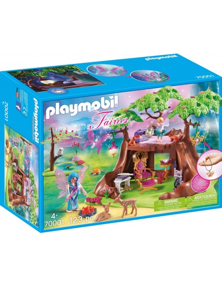 PlayMobil Fairies 70001 - Casa-Árbol-Encantado De Las Hadas PLA70001 Playmobil- Futurartshop.com