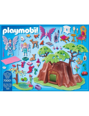 PlayMobil Fairies 70001 - House-Tree-Enchanted Fairies PLA70001 Playmobil | Futurartshop.com