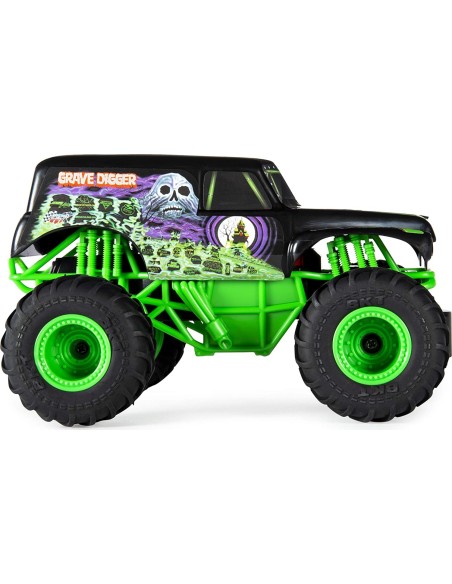 Monster Jam Jeep Grave Digger radiocomandata ROU20103589 Spin master | Futurartshop.com
