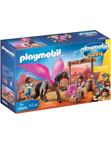 PlayMobil The Movie 70074 - Marla e Del con Cavallo Alato PLA70074 Playmobil | Futurartshop.com