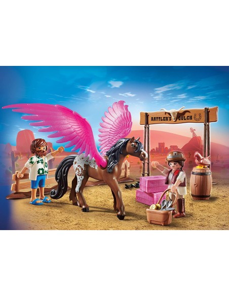 PlayMobil The Movie 70074 - Marla and with a Winged Horse PLA70074 Playmobil | Futurartshop.com