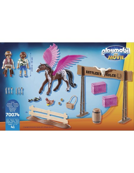 PlayMobil The Movie 70074 - Marla and with a Winged Horse PLA70074 Playmobil | Futurartshop.com
