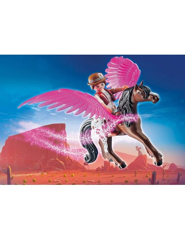 PlayMobil The Movie 70074 - Marla e Del con Cavallo Alato PLA70074 Playmobil | Futurartshop.com