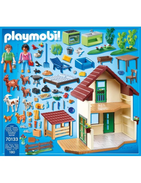 PlayMobil Country-70133 - House with a Breeding Bio PLA70133 Playmobil | Futurartshop.com