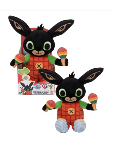 Bing Plush music with maracas GIOBNG22000 Giochi Preziosi | Futurartshop.com