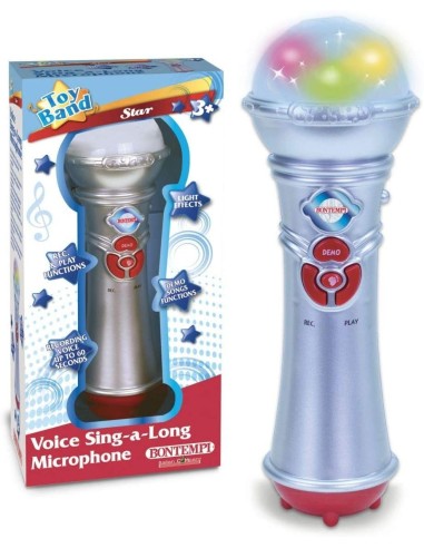 Microphone with Rec and PLA Functiony BIM412720 Bontempi | Futurartshop.com
