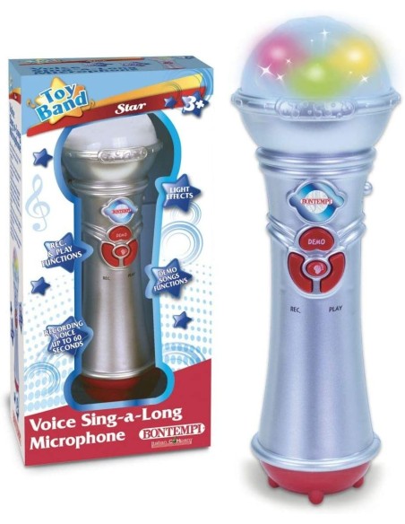 Microphone with Rec and PLA Functiony BIM412720 Bontempi | Futurartshop.com