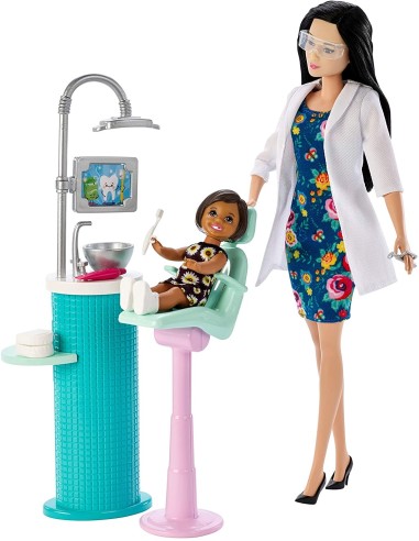 Barbie Carriera - Dentista con capelli neri ROUDHB63/FXP17 Mattel | Futurartshop.com