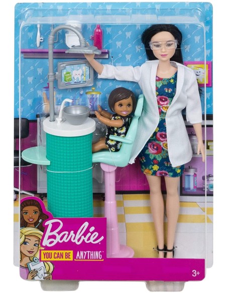 Barbie Carriera - Dentista con capelli neri ROUDHB63/FXP17 Mattel | Futurartshop.com