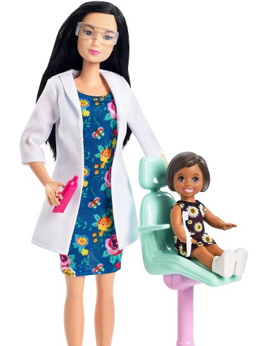 Barbie Carriera - Dentista con capelli neri ROUDHB63/FXP17 Mattel | Futurartshop.com