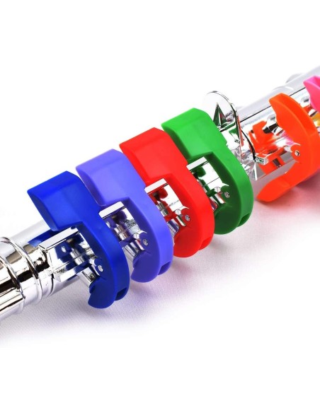 Sassofono per Bambini Cromato Grande a 8 note BIM324331 Bontempi | Futurartshop.com
