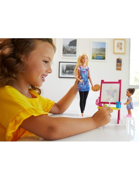 Barbie Career Doll-teacher of art ROUDHB63/GJM29 Mattel | Futurartshop.com