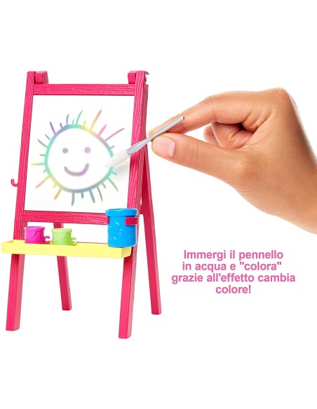 Barbie Carriera - Bambola insegnante d'arte ROUDHB63/GJM29 Mattel | Futurartshop.com