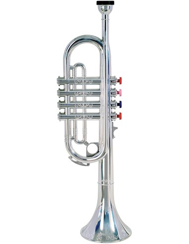 Trumpet for Kids Chrome Large 4 notes BIM324231 Bontempi | Futurartshop.com