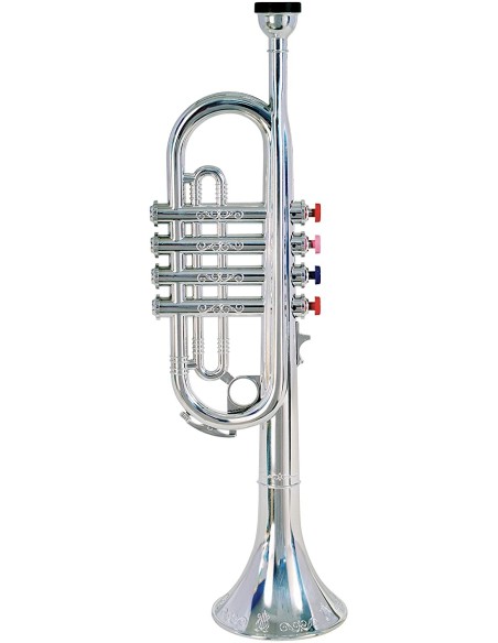 Tromba per Bambini Cromata Grande a 4 note BIM324231 Bontempi | Futurartshop.com