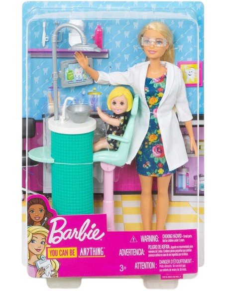 Barbie Carriera - Bambola Dentista capelli biondi ROUDHB63/FXP16 Mattel | Futurartshop.com