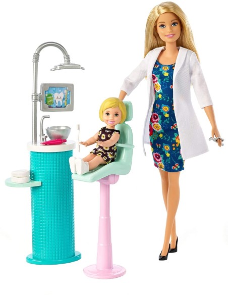 Barbie Carriera - Bambola Dentista capelli biondi ROUDHB63/FXP16 Mattel | Futurartshop.com