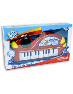Table de clavier Électronique pour les Enfants de 22 clés avec la Boule de Lumière BIM122230 Bontempi- Futurartshop.com