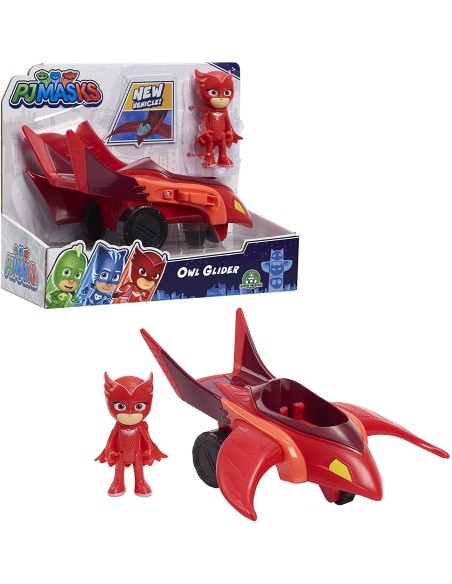 Pj Masks Vehicle Owl Glider of Gufetta GIOPJMB9100-3 Giochi Preziosi | Futurartshop.com