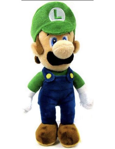 Super Mario Plush Luigi 10 cm JAK68555/62845-5 Jakks Pacific | Futurartshop.com