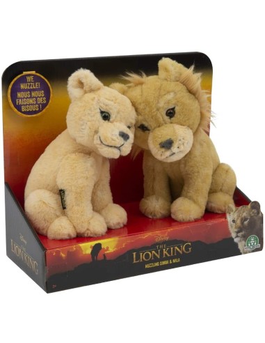 Disney Lion King Plush Simba and Nala Cuddly GIOLNN02000 Giochi Preziosi | Futurartshop.com