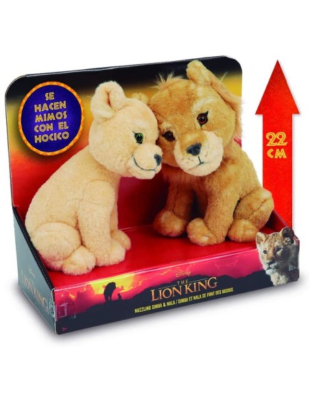 Disney Lion King Peluche Simba e Nala Coccolosi GIOLNN02000 Giochi Preziosi | Futurartshop.com