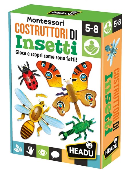 Gioco Costruttori di Insetti HEAIT25435 Headu | Futurartshop.com