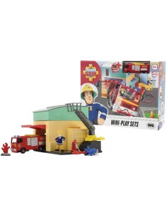 Sam il Pompiere Mini Caserma con Veicolo Die-Cast GIOAML29000 Simba Toys | Futurartshop.com