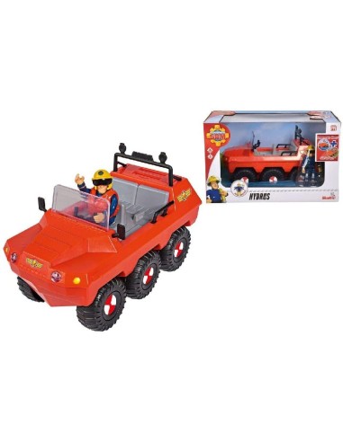Sam the Fireman Vehicle Hydrus with the Character Sam SIM109251051038 Simba Toys | Futurartshop.com