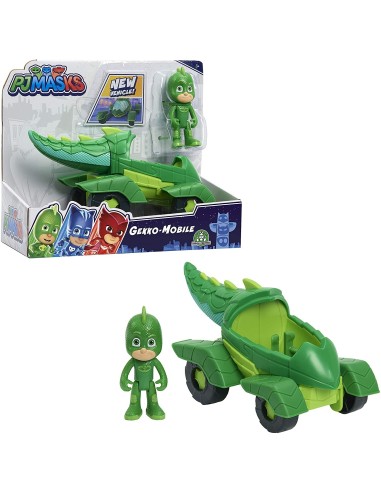Pj Masks Veicolo Gekko-Mobile New con Personaggio GIOPJMB9100-2 Giochi Preziosi | Futurartshop.com