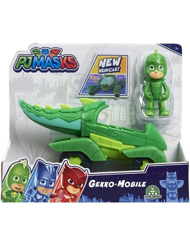 Pj Masks Veicolo Gekko-Mobile New con Personaggio GIOPJMB9100-2 Giochi Preziosi | Futurartshop.com