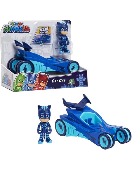 Pj Masks the Vehicle's Cat-Car New with Gattoboy GIOPJMB9100-1 Giochi Preziosi | Futurartshop.com